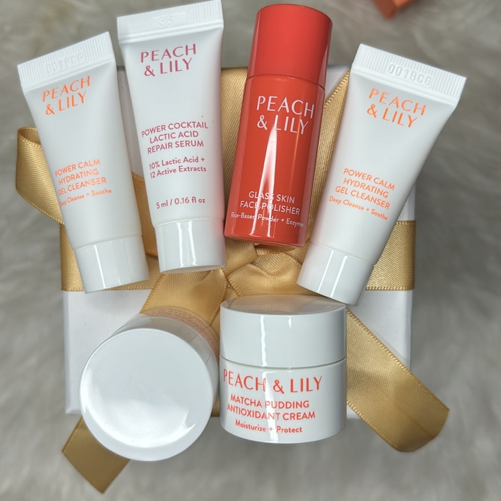 Peach and lily bundle